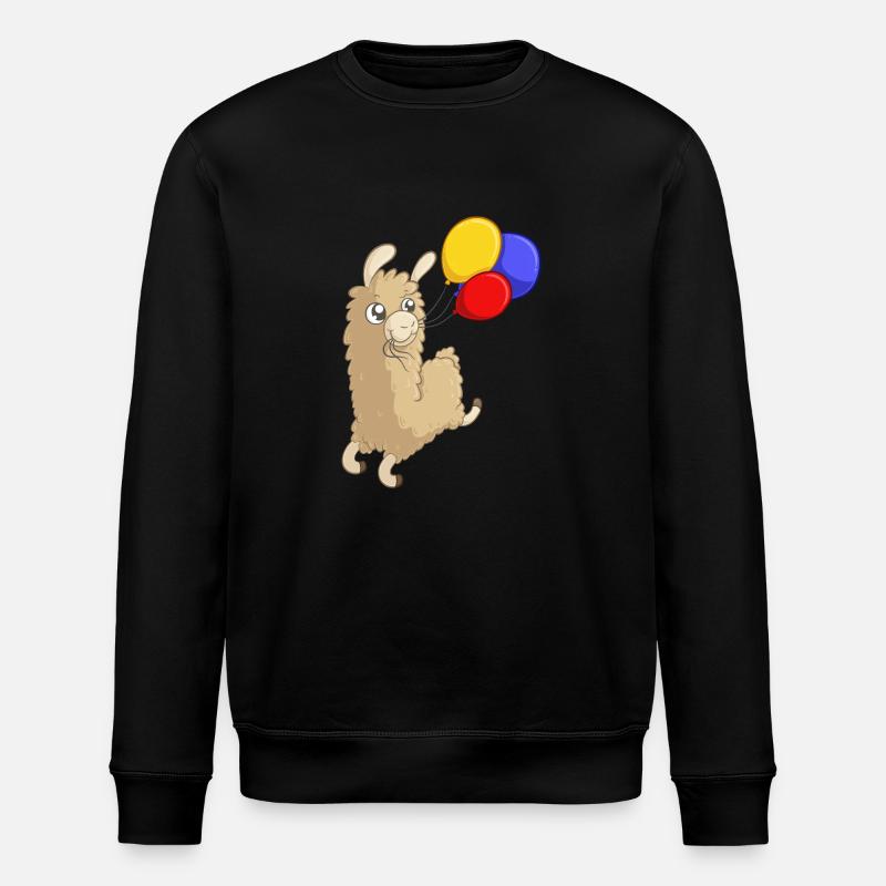 Alpaca d'anniversaire - Sweat bio ROLLER Stanley/Stella Unisexe - noir