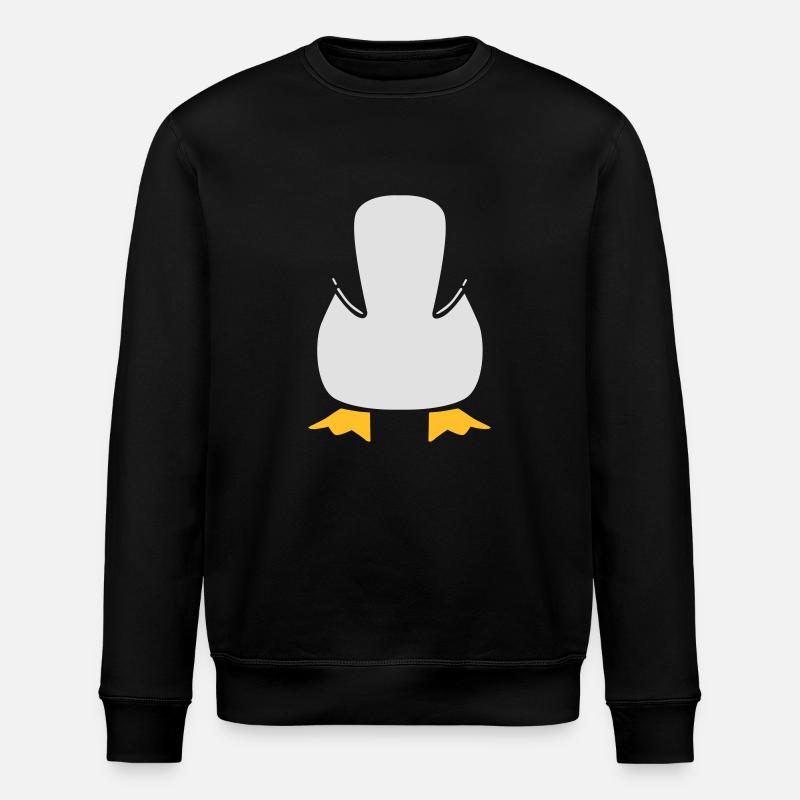pinguin - Stanley/Stella Unisex Bio-Sweatshirt ROLLER - Schwarz