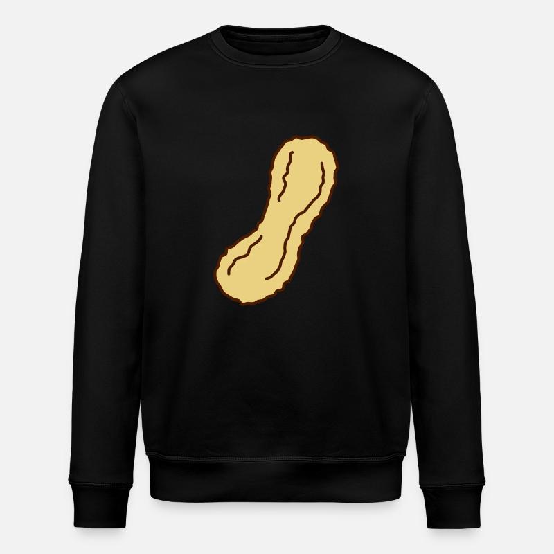 Peanut - Sweat bio ROLLER Stanley/Stella Unisexe - noir