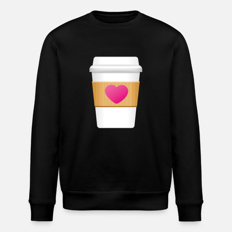 Smiley Coffe Mug - Sweat bio ROLLER Stanley/Stella Unisexe - noir