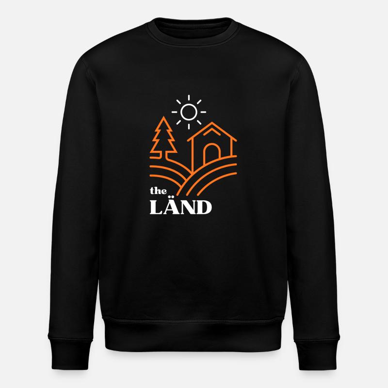 The Länd - Stanley/Stella Unisex Bio-Sweatshirt ROLLER - Schwarz