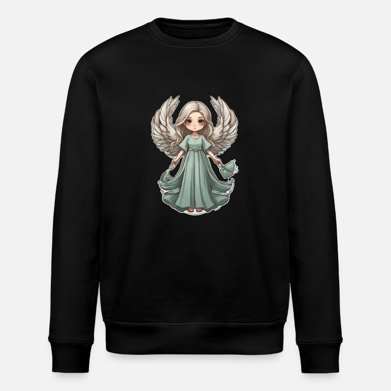 Kleiner Engel - Stanley/Stella Unisex Bio-Sweatshirt ROLLER - Schwarz
