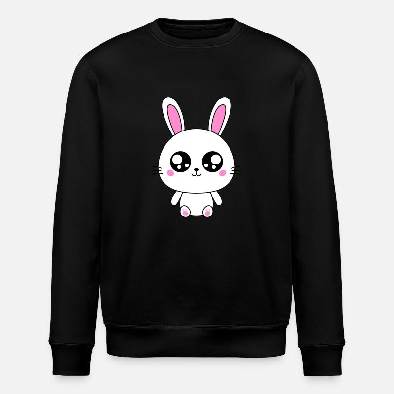 Lapin mignon - Sweat bio ROLLER Stanley/Stella Unisexe - noir