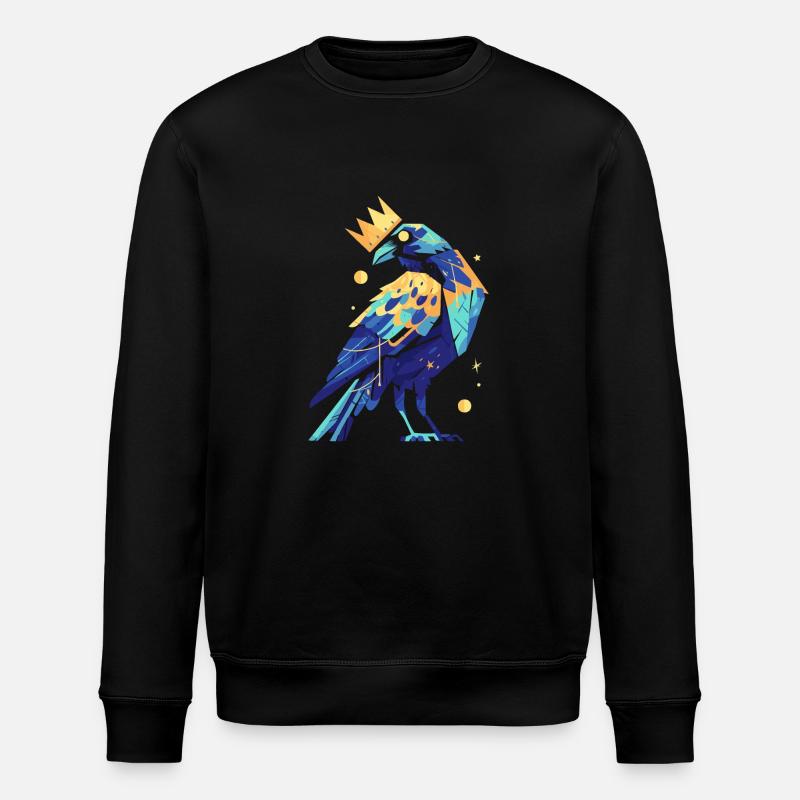 Fabulous Raven - Stanley/Stella Unisex Bio-Sweatshirt ROLLER - Schwarz