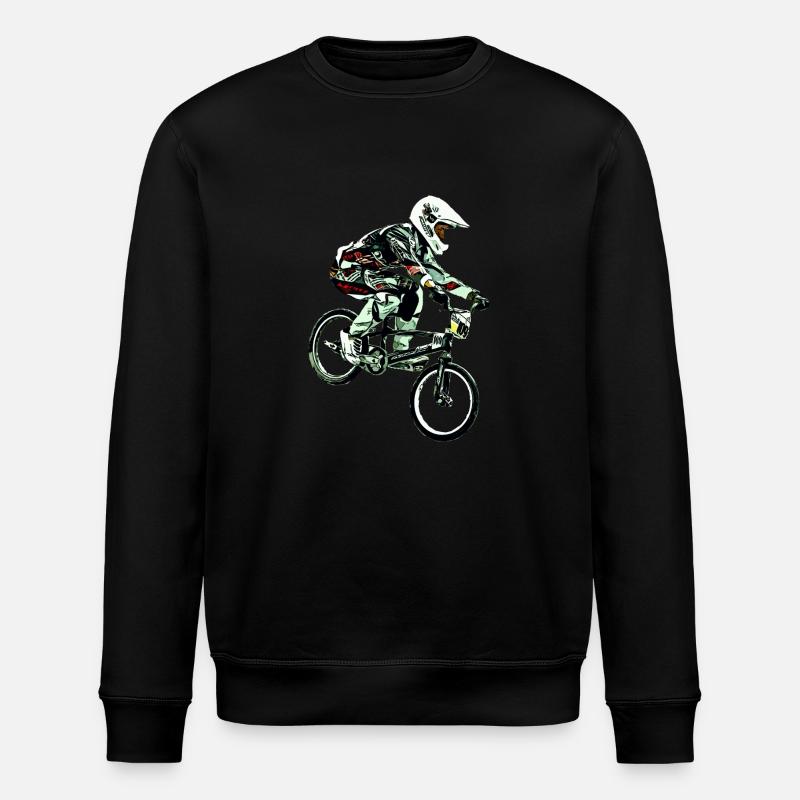 bmx - Sweat bio ROLLER Stanley/Stella Unisexe - noir