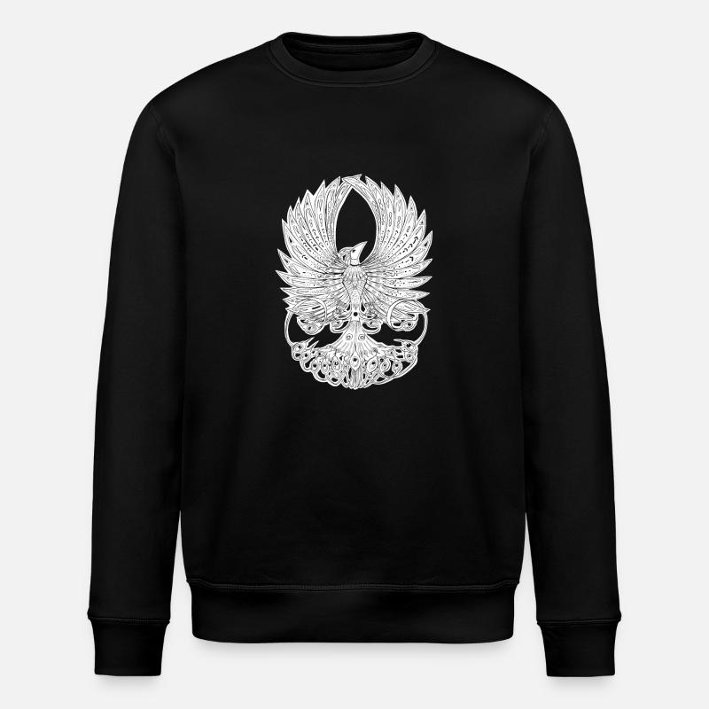 Phoenix Chart - Stanley/Stella ROLLER Unisex Organic Sweatshirt - black