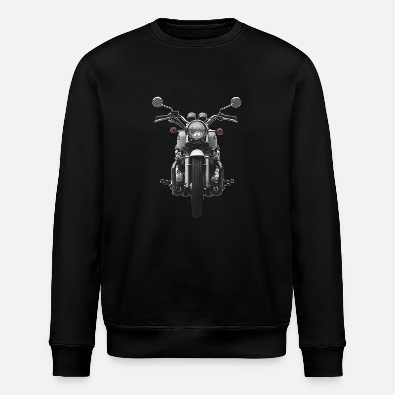 Motorrad - Stanley/Stella Unisex Bio-Sweatshirt ROLLER - Schwarz