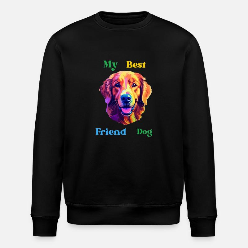 DEIN Dog - Stanley/Stella Unisex Bio-Sweatshirt ROLLER - Schwarz