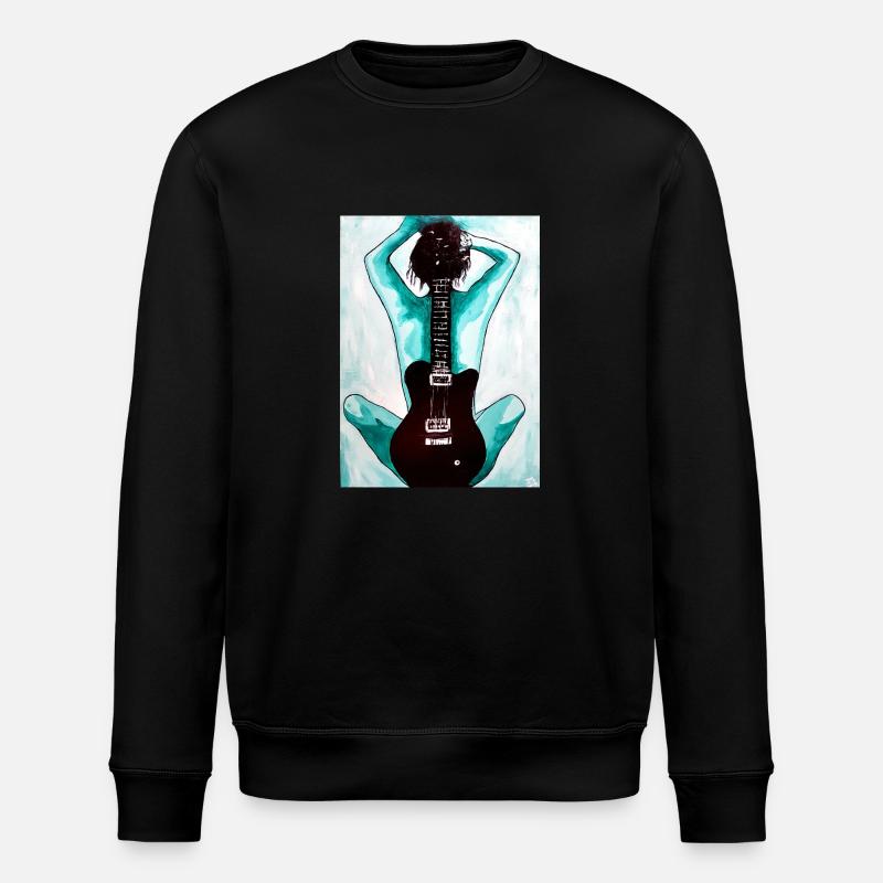 Rock n Roll - Stanley/Stella Unisex Bio-Sweatshirt ROLLER - Schwarz