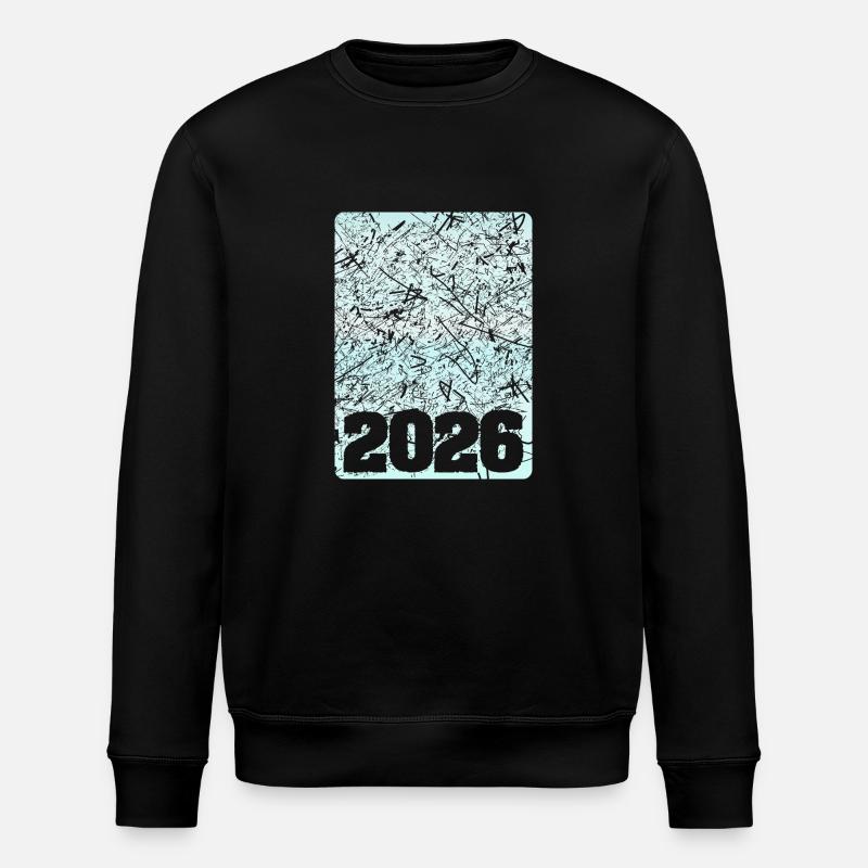 Année 2026 - Sweat bio ROLLER Stanley/Stella Unisexe - noir