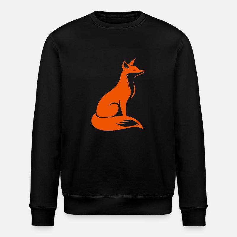 Fuchs - Stanley/Stella Unisex Bio-Sweatshirt ROLLER - Schwarz