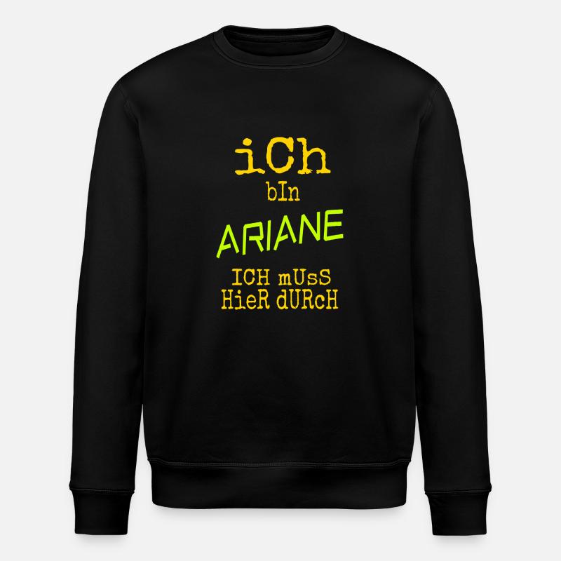Cadeau pour Ariane - Sweat bio ROLLER Stanley/Stella Unisexe - noir