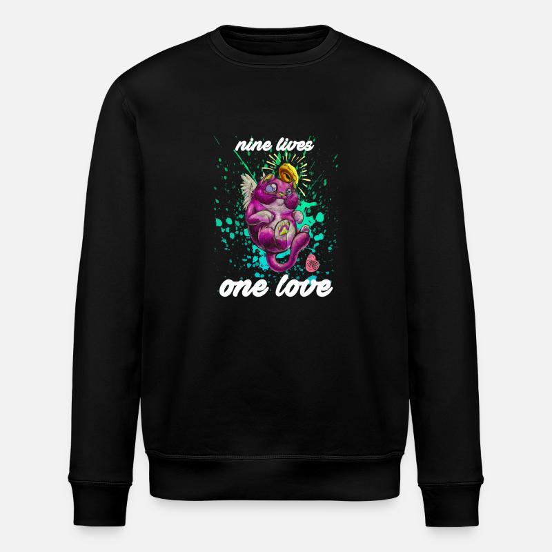 un amour - Sweat bio ROLLER Stanley/Stella Unisexe - noir