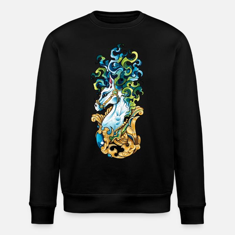 Bête magique - Sweat bio ROLLER Stanley/Stella Unisexe - noir