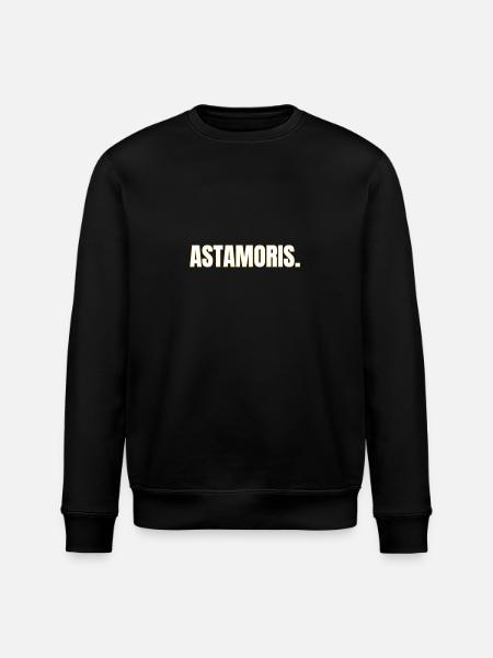 ASTAMORIS. Antwerp dialect Shirt - Stanley/Stella ROLLER Unisex Organic Sweatshirt - black