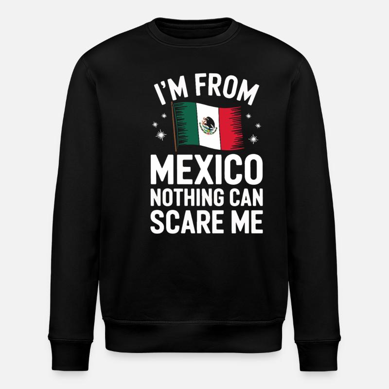 Mexique Mexique Mexicain Espagnol - Sweat bio ROLLER Stanley/Stella Unisexe - noir