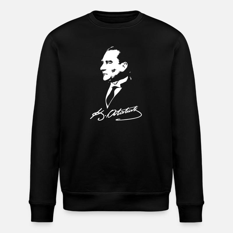 Mustafa Kemal Atatürk - Sweat bio ROLLER Stanley/Stella Unisexe - noir