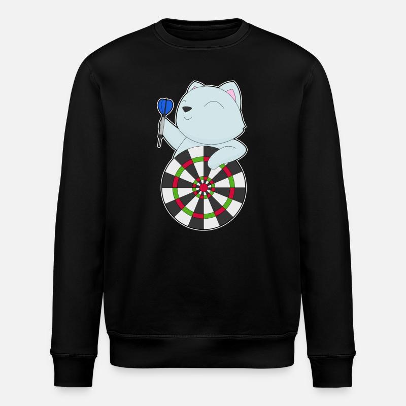 Cible de fléchettes pour chat - Sweat bio ROLLER Stanley/Stella Unisexe - noir
