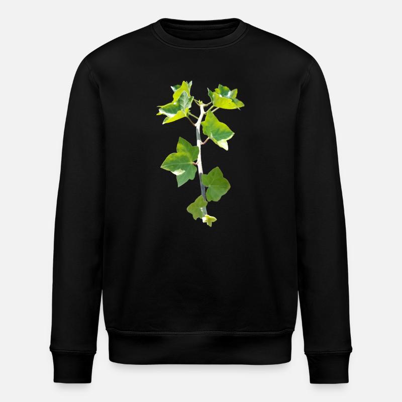Lierre – Connexion à feuilles persistantes - Sweat bio ROLLER Stanley/Stella Unisexe - noir