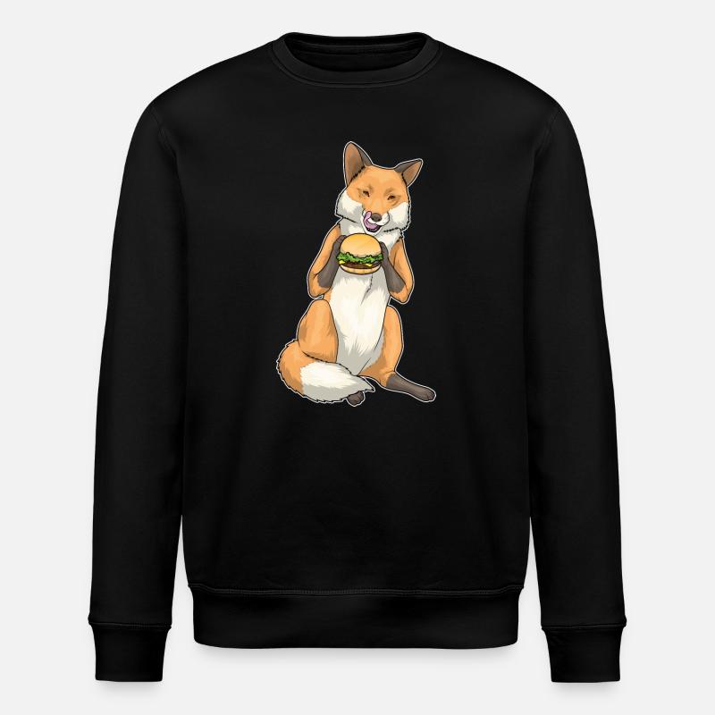 Fuchs Burger - Sweat bio ROLLER Stanley/Stella Unisexe - noir