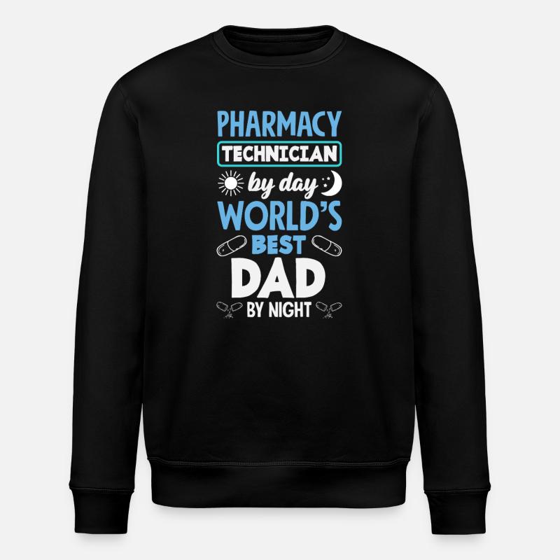 Pharmacist Pharmaceutical Technical - Stanley/Stella ROLLER Unisex Organic Sweatshirt - black