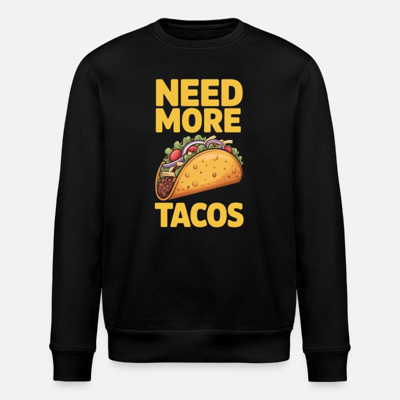 Cadeau Taco Mexican Tacos - Sweat bio ROLLER Stanley/Stella Unisexe - noir