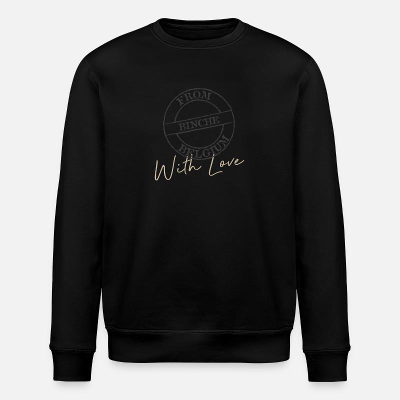 Binche with love - Sweat bio ROLLER Stanley/Stella Unisexe - noir