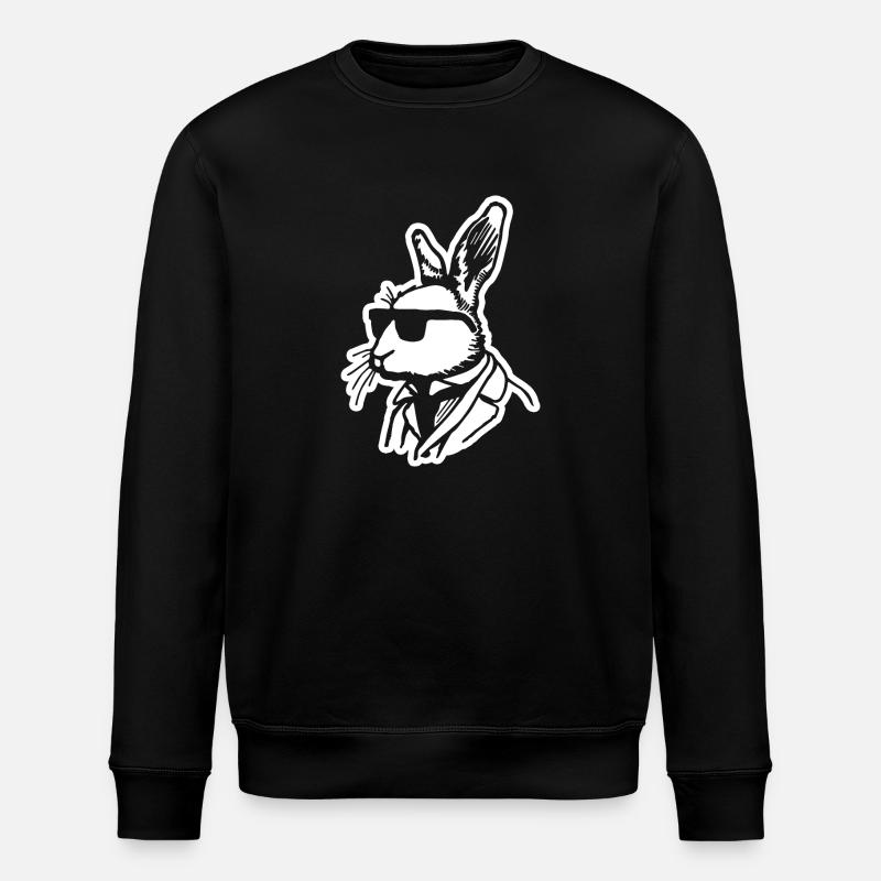 Lapin Lapin - Sweat bio ROLLER Stanley/Stella Unisexe - noir