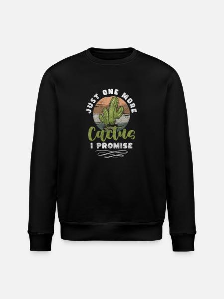 Plant Water Prickly - Stanley/Stella ROLLER Unisex Organic Sweatshirt - black