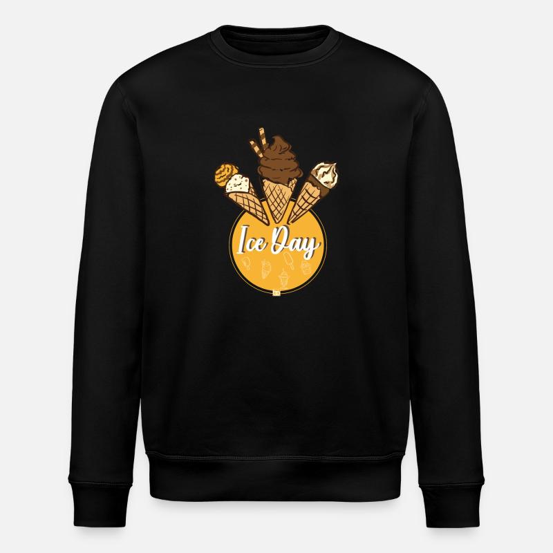 Ice Day / Eis Bo-Grafik - Sweat bio ROLLER Stanley/Stella Unisexe - noir