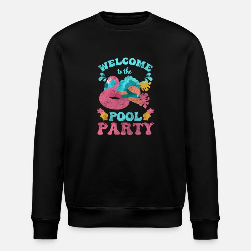 Piscine Célébrations Loisirs Alcool - Sweat bio ROLLER Stanley/Stella Unisexe - noir