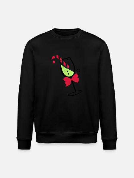 Christmas drink - Stanley/Stella ROLLER Unisex Organic Sweatshirt - black