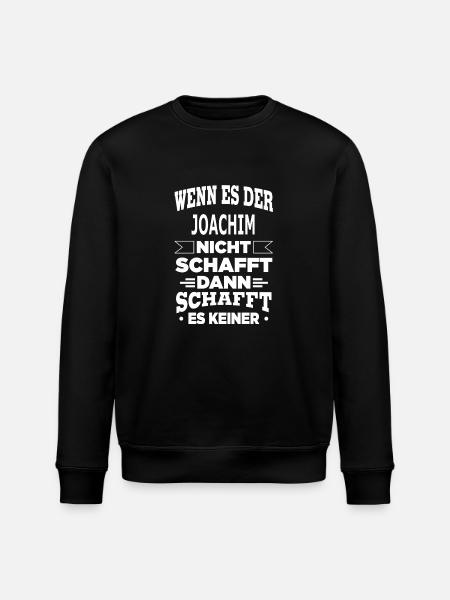 JOACHIM - Stanley/Stella Unisex Bio-Sweatshirt ROLLER - Schwarz