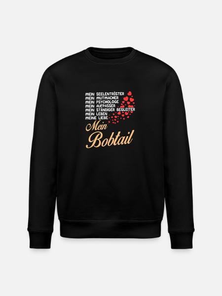 Bobtail - Mein - Stanley/Stella Unisex Bio-Sweatshirt ROLLER - Schwarz