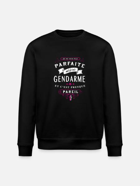 Gendarme Parfaite - Sweat bio ROLLER Stanley/Stella Unisexe - noir