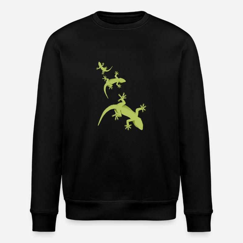 echsen - Stanley/Stella Unisex Bio-Sweatshirt ROLLER - Schwarz