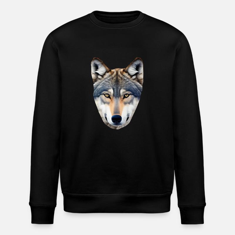 Loup - Sweat bio ROLLER Stanley/Stella Unisexe - noir