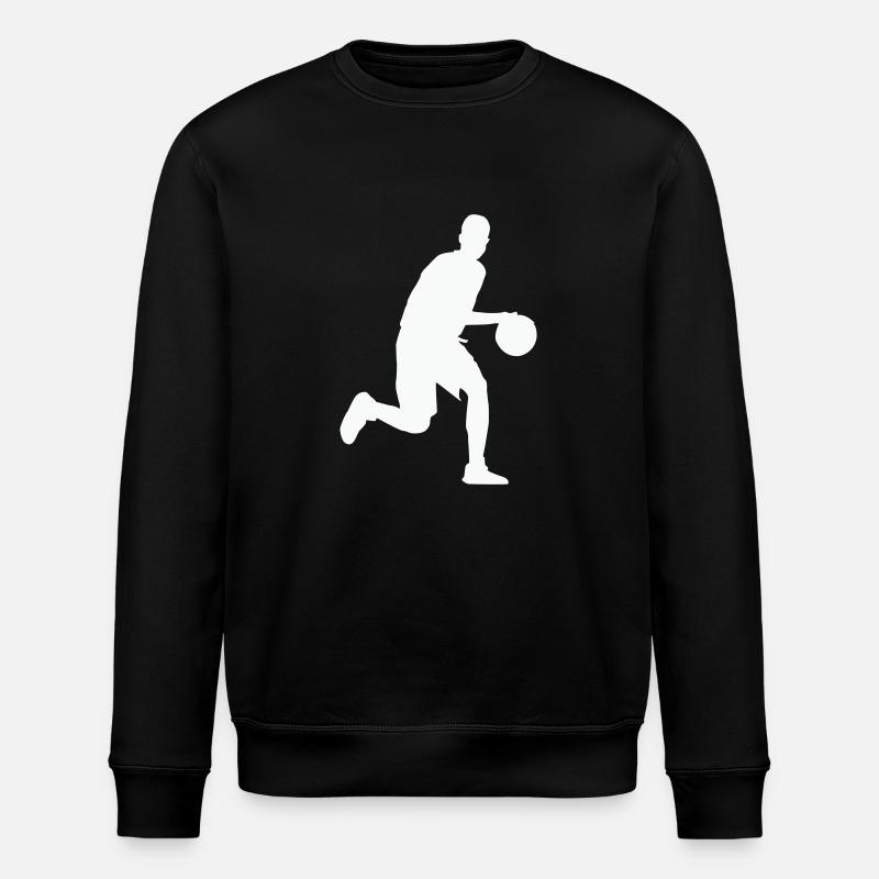 basketball - Stanley/Stella Unisex Bio-Sweatshirt ROLLER - Schwarz
