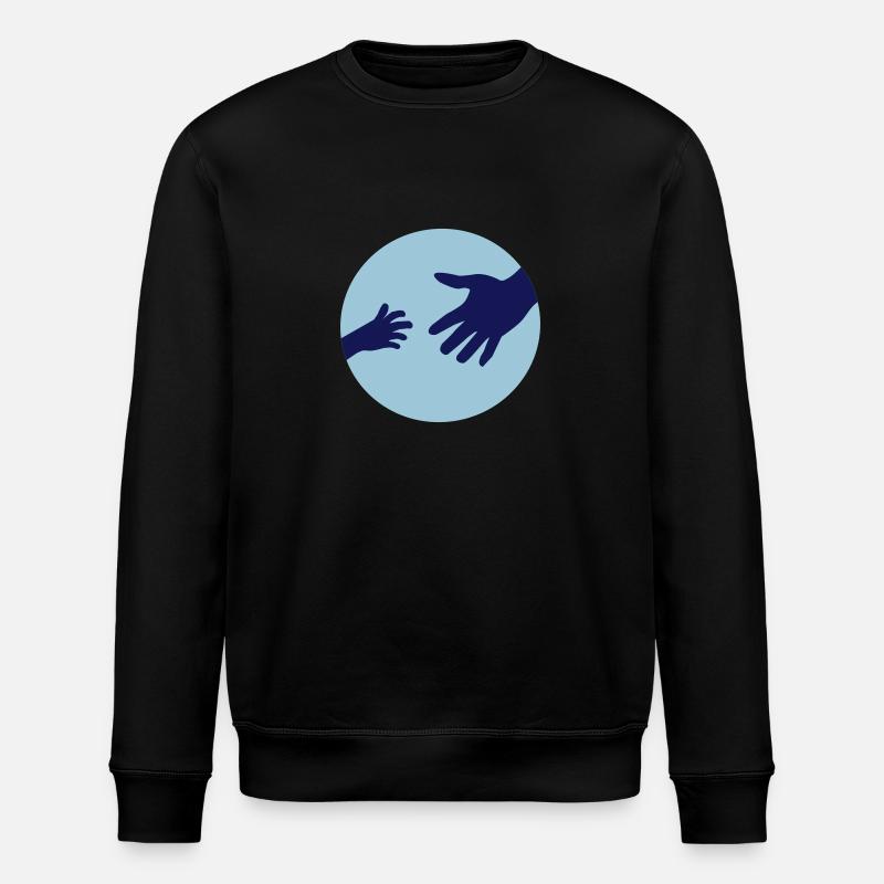 hands - Stanley/Stella Unisex Bio-Sweatshirt ROLLER - Schwarz