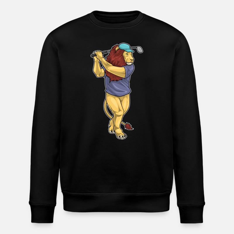 Löwe Golf Golfschläger - Stanley/Stella Unisex Bio-Sweatshirt ROLLER - Schwarz