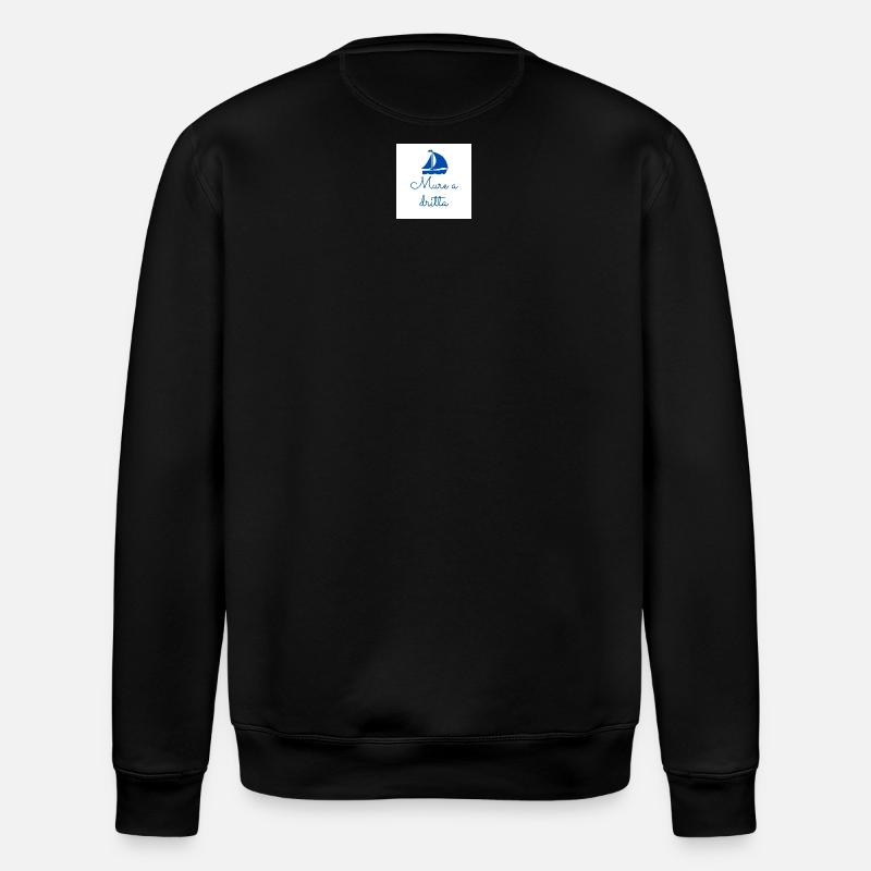 Starboard tack - Stanley/Stella ROLLER Unisex Organic Sweatshirt - black