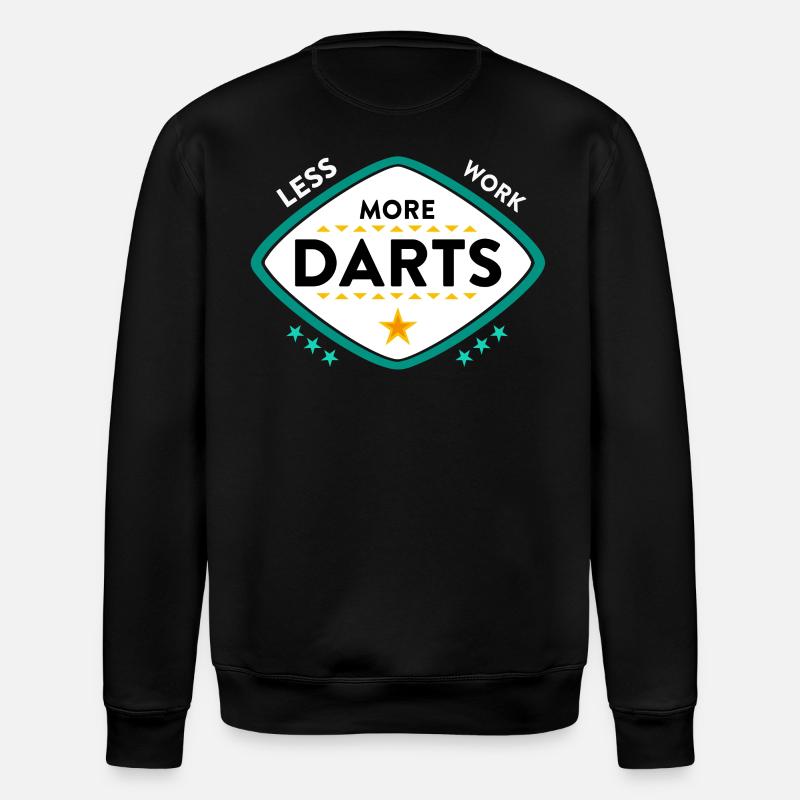 jeu de fléchettes - Sweat bio ROLLER Stanley/Stella Unisexe - noir