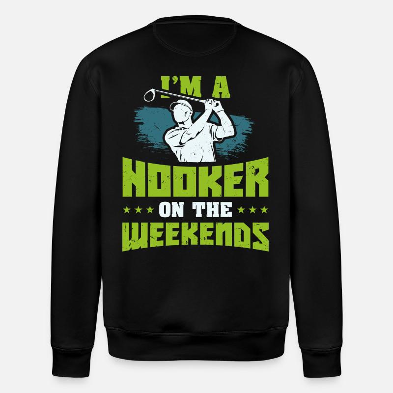 Golf - Stanley/Stella Unisex Bio-Sweatshirt ROLLER - Schwarz