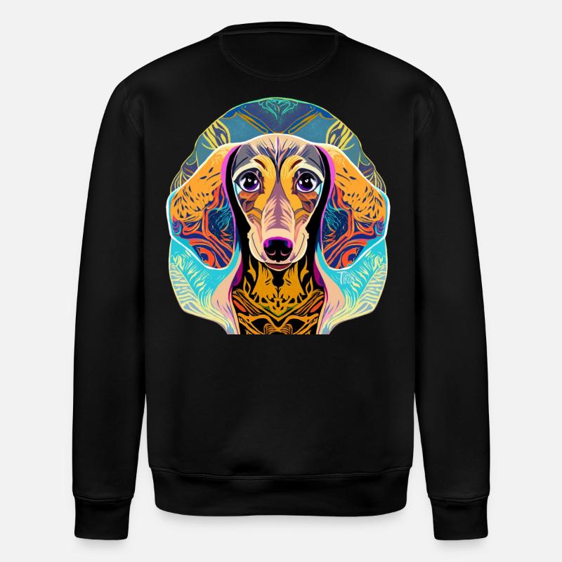 Teckel - Sweat bio ROLLER Stanley/Stella Unisexe - noir