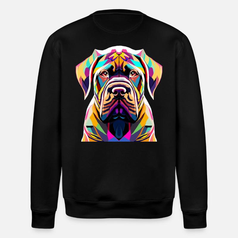 Carne Corso - Sweat bio ROLLER Stanley/Stella Unisexe - noir