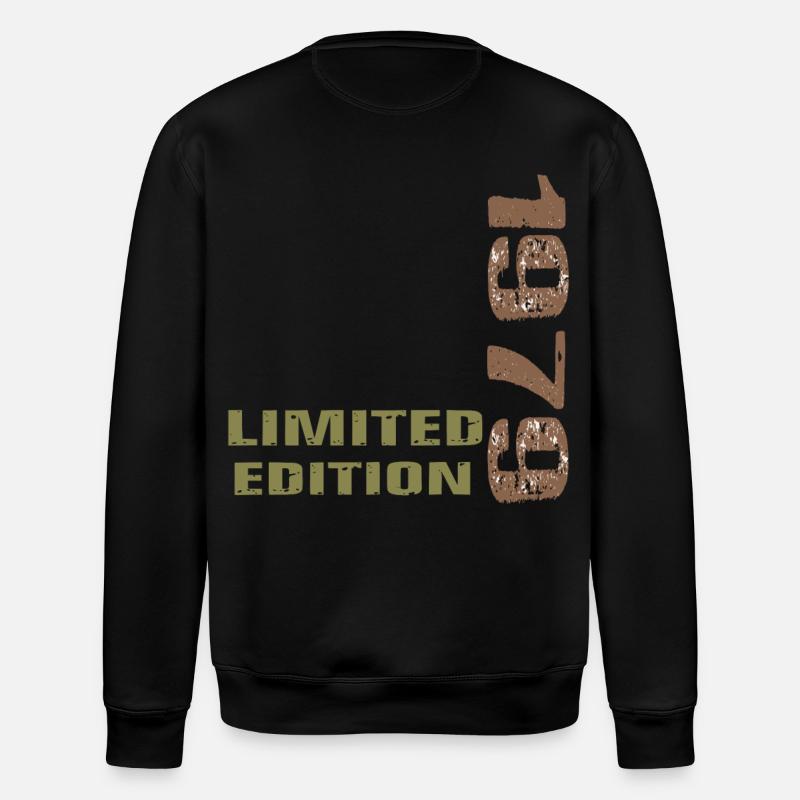 Millésime 1979 Édition Limitée Cadeau - Sweat bio ROLLER Stanley/Stella Unisexe - noir