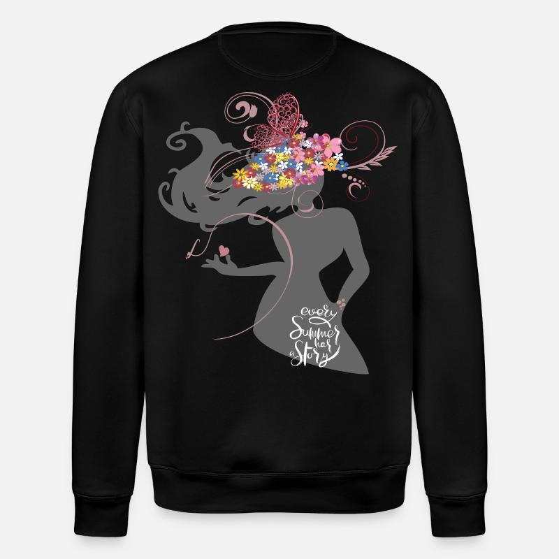 Fille Été - Sweat bio ROLLER Stanley/Stella Unisexe - noir