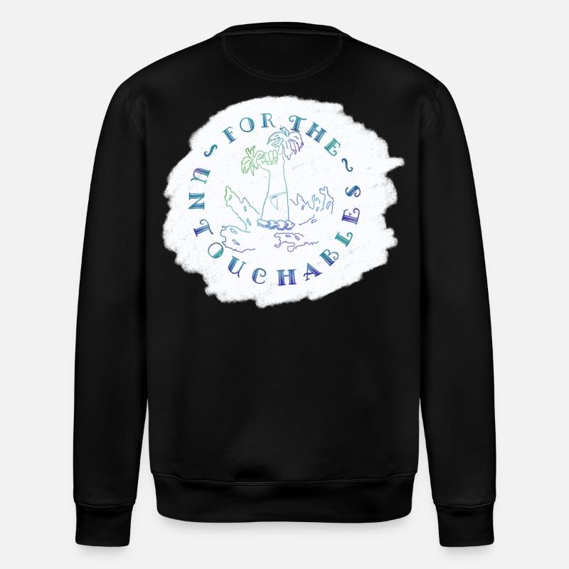 SHARKYS OLDHOUSE untouchables - Stanley/Stella Unisex Bio-Sweatshirt ROLLER - Schwarz