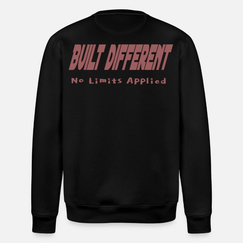 Construit différemment – Aucune limite appliquée - Sweat bio ROLLER Stanley/Stella Unisexe - noir