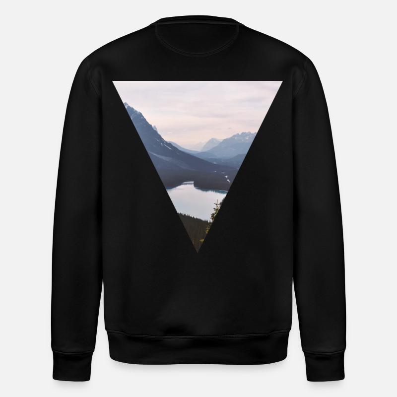 Berg - Stanley/Stella Unisex Bio-Sweatshirt ROLLER - Schwarz